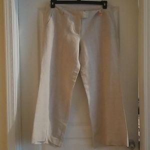 Linen Wide Leg Pant